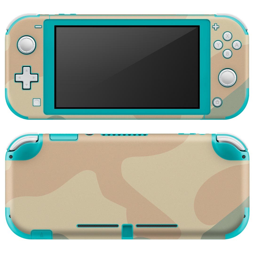 igsticker Nintendo Switch Lite 専用 デザインスキンシール 全面 ニンテンドー スイッチ ライト 専用 ゲーム機 カバー アクセサリー フィルム ステッカー エアフリー 003902 迷彩　カモフラ　模様
