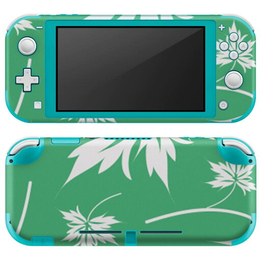 igsticker Nintendo Switch Lite 専用 デザインスキンシール 全面 ニンテンドー スイッチ ライト 専用 ゲーム機 カバー アクセサリー フィルム ステッカー エアフリー 003913 植物 緑 白 igsticker Nintendo Switch Lite 専用 デザインスキンシール 全面 ニンテンドー スイッチ ライト 専用 ゲーム機 カバー アクセサリー フィルム ステッカー エアフリー 003913 植物 緑 白