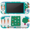 igsticker Nintendo Switch Lite 専用 デザインスキンシール 全面 ニンテンドー スイッチ ライト 専用 ゲーム機 カバー アクセサリー フィルム ステッカー エアフリー 003930 うさぎ 動物 キャラクター