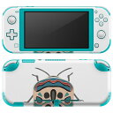 igsticker Nintendo Switch Lite 専用 デザインスキンシール 全面 ニンテンドー スイッチ ライト 専用 ゲーム機 カバー アクセサリー フィルム ステッカー エアフリー 020023 虫 虫 picasso bug ピカソバグ