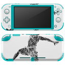 igsticker Nintendo Switch Lite 専用 デザインスキンシール 全面 ニンテンドー スイッチ ライト 専用 ゲーム機 カバー アクセサリー フィルム ステッカー エアフリー 020041 スポーツ バスケット