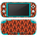 igsticker Nintendo Switch Lite 専用 デザインスキンシール 全面 ニンテンドー スイッチ ライト 専用 ゲーム機 カバー アクセサリー フィルム ステッカー エアフリー 020104 ハロウィン Halloween