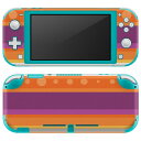 igsticker Nintendo Switch Lite 専用 デザインスキンシール 全面 ニンテンドー スイッチ ライト 専用 ゲーム機 カバー アクセサリー フィルム ステッカー エアフリー 020105 ハロウィン Halloween
