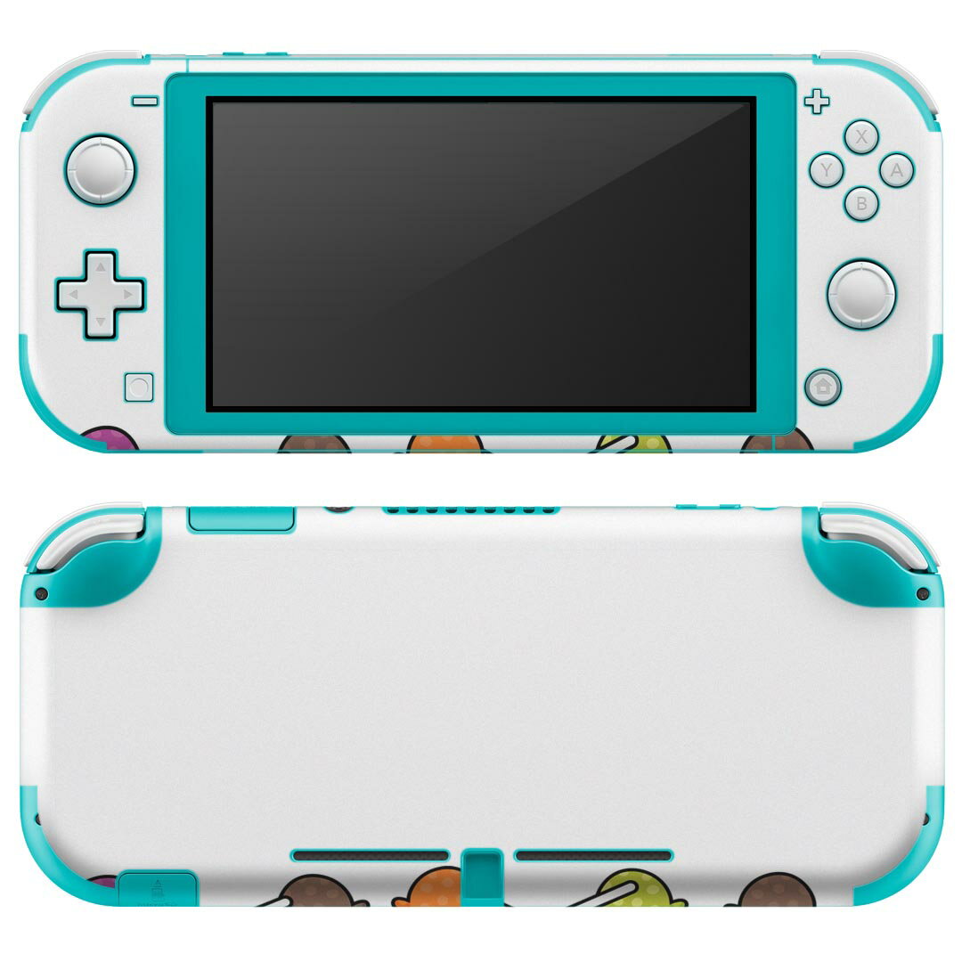 igsticker Nintendo Switch Lite 専用 デザインスキンシール 全面 ニンテンドー スイッチ ライト 専用 ゲーム機 カバー アクセサリー フィルム ステッカー エアフリー 020118 ハロウィン Halloween