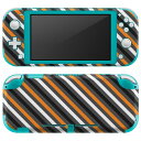 igsticker Nintendo Switch Lite 専用 デザインスキンシール 全面 ニンテンドー スイッチ ライト 専用 ゲーム機 カバー アクセサリー フィルム ステッカー エアフリー 020123 ハロウィン Halloween