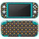 igsticker Nintendo Switch Lite 専用 デザインスキンシール 全面 ニンテンドー スイッチ ライト 専用 ゲーム機 カバー アクセサリー フィルム ステッカー エアフリー 020130 ハロウィン Halloween(2)