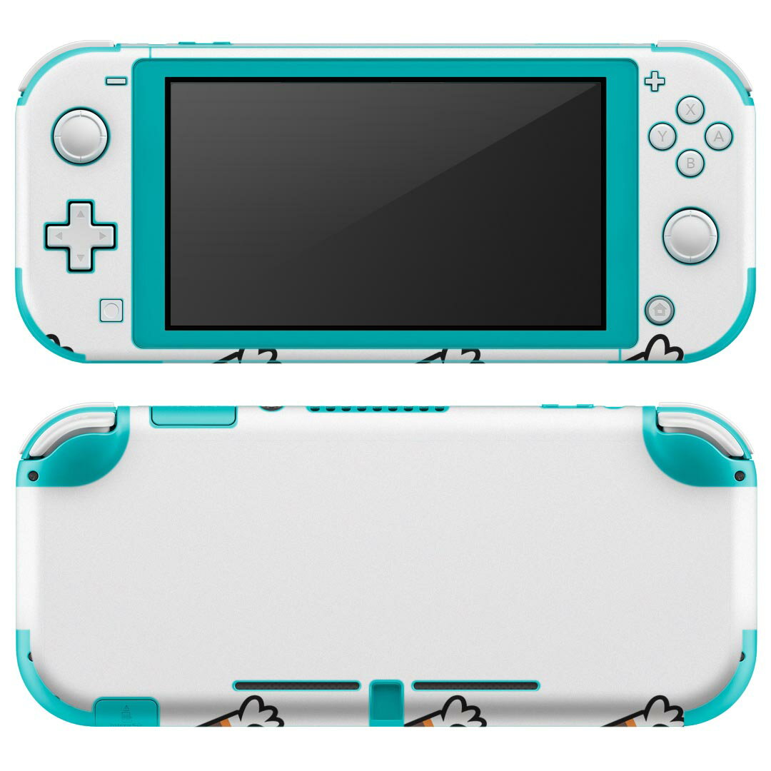 igsticker Nintendo Switch Lite 専用 デザインスキンシール 全面 ニンテンドー スイッチ ライト 専用 ゲーム機 カバー アクセサリー フィルム ステッカー エアフリー 020152 ハロウィン Halloween