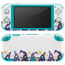 igsticker Nintendo Switch Lite 専用 デザインスキンシール 全面 ニンテンドー スイッチ ライト 専用 ゲーム機 カバー アクセサリー フィルム ステッカー エアフリー 020154 ハロウィン Halloween