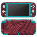 igsticker Nintendo Switch Lite 専用 デザインスキンシール 全面 ニンテンドー スイッチ ライト 専用 ゲーム機 カバー アクセサリー フィルム ステッカー エアフリー 022895 花 柄(2)