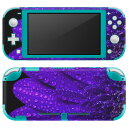 igsticker Nintendo Switch Lite 専用 デザインスキンシール 全面 ニンテンドー スイッチ ライト 専用 ゲーム機 カバー アクセサリー フィルム ステッカー エアフリー 022903 花びら　水滴　写真