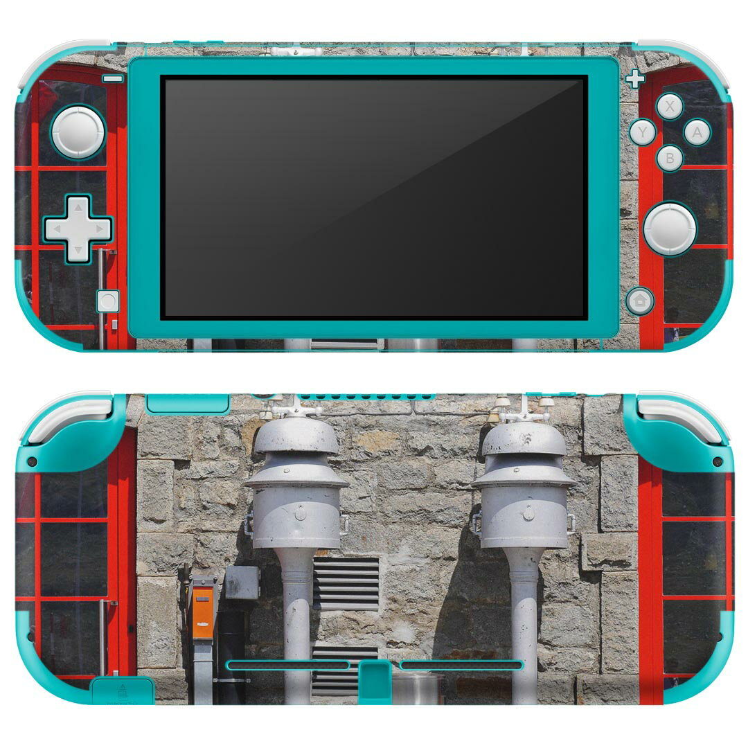 igsticker Nintendo Switch Lite 専用 デザインスキンシール 全面 ニンテンドー スイッチ ライト 専用 ゲーム機 カバー アクセサリー フィルム ステッカー エアフリー 022970 建築物 写真