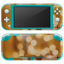 igsticker Nintendo Switch Lite 専用 デザインスキンシール 全面 ニンテンドー スイッチ ライト 専用 ゲーム機 カバー アクセサリー フィルム ステッカー エアフリー 023066 キャンドル 写真