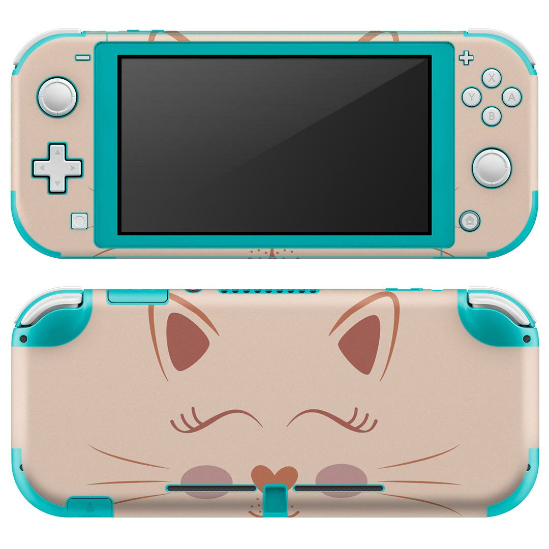 製品名 Nintendo Switch Lite専用 デザインスキンシール セット内容 Nintendo Switch Lite本体用スキンシール（裏表）各1枚 ※液晶側シールは2パーツに分かれていますニンテンドースイッチライト専用です。据え置き機のSwitch本体やJoyコンには対応していません。 商品特徴 3M社製の再剥離性シートを素材に採用し、細かな位置調整がしやすく貼り直しが容易です。また、エアフリーでもありますので気泡が簡単に逃げるので、キレイに貼ることができます。専用の業務プリンターを使い、商品画像と遜色のない美しい印刷仕上がり。 注意事項 画像はサンプルですので、ご覧の環境によっては多少色味に違いを感じる場合がございます。 イメージと違った、モニターと色味が異なるという理由での交換や返金はご対応出来かねます。スキンシールのみの販売で、ニンテンドースイッチ本体などは付属しません。シワができた場合、ドライヤーなどで軽く温め、外側に向けてシワを伸ばすように貼ってください。初回貼付時の位置調整や貼り直しは可能ですが、しっかりと押し付けて接着させた後の再剥離、再利用は保証しておりません。また接着部に油分や汚れが付着しますと角の部分は剥がれやすくなりますので、貼付時はあまり触れないようにご注意ください。無地のセミグロスシートにデザインをプリントした商品で、デコなどの加工はございません。 凹凸や光沢があるように見えたり布地や金属を素材にしたように見える商品もありますが、デザインの図版によるものです。印刷時に微妙な画像のズレが生じる場合がございます。ご注文後に1点1点制作する受注生産品の為、不良品以外のご返品や交換は固くお断りします。 商品発送 完全受注生産のハンドメイド商品となりますので、既製品と比べて発送までお時間を頂いています。 基本的に決済確認後2?3営業日、最大で10営業日での発送となります。繁忙期や休業日明けの場合はさらに時間がかかる場合があります。 その際には別途メールにてご連絡致します。メール便の場合、発送日から到着までに2?4日ほどかかる場合が多く、紛失などの保障もご対応できかねます。あらかじめご了承下さい。
