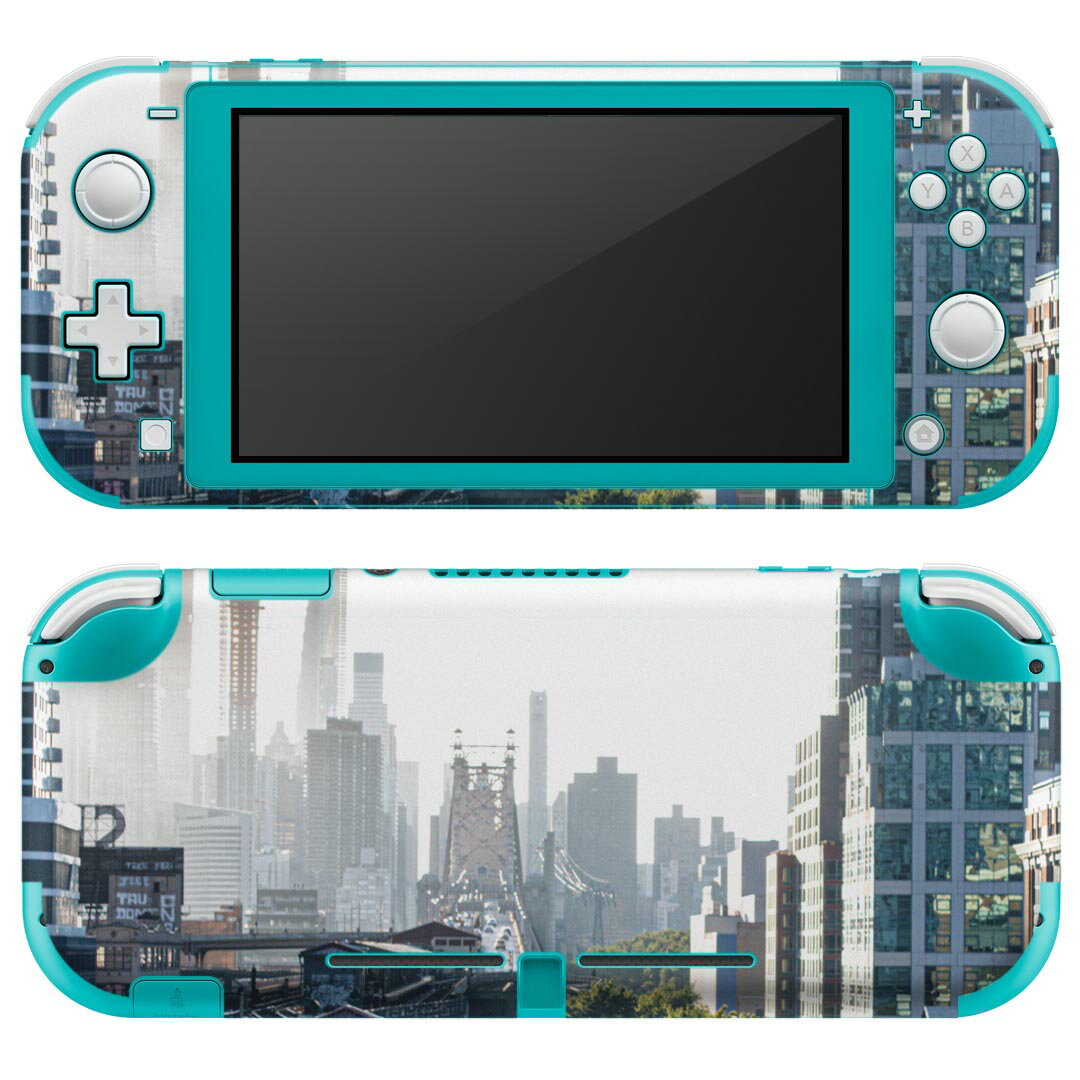 igsticker Nintendo Switch Lite 専用 デザインスキンシール 全面 ニンテンドー スイッチ ライト 専用 ゲーム機 カバー アクセサリー フィルム ステッカー エアフリー 023120 風景 写真