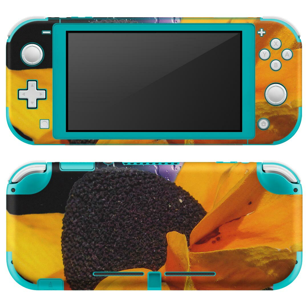 igsticker Nintendo Switch Lite 専用 デザインスキンシール 全面 ニンテンドー スイッチ ライト 専用 ゲーム機 カバー アクセサリー フィルム ステッカー エアフリー 023161 花　フラワー