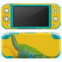igsticker Nintendo Switch Lite 専用 デザインスキンシール 全面 ニンテンドー スイッチ ライト 専用 ゲーム機 カバー アクセサリー フィルム ステッカー エアフリー 023212 恐竜(2)