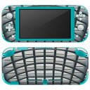 igsticker Nintendo Switch Lite 専用 デザインスキンシール 全面 ニンテンドー スイッチ ライト 専用 ゲーム機 カバー アクセサリー フィルム ステッカー エアフリー 023229 建築物 モノクロ(2)