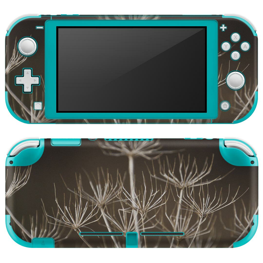 igsticker Nintendo Switch Lite 専用 デザインスキンシール 全面 ニンテンドー スイッチ ライト 専用 ゲーム機 カバー アクセサリー フィルム ステッカー エアフリー 023238 植物 写真