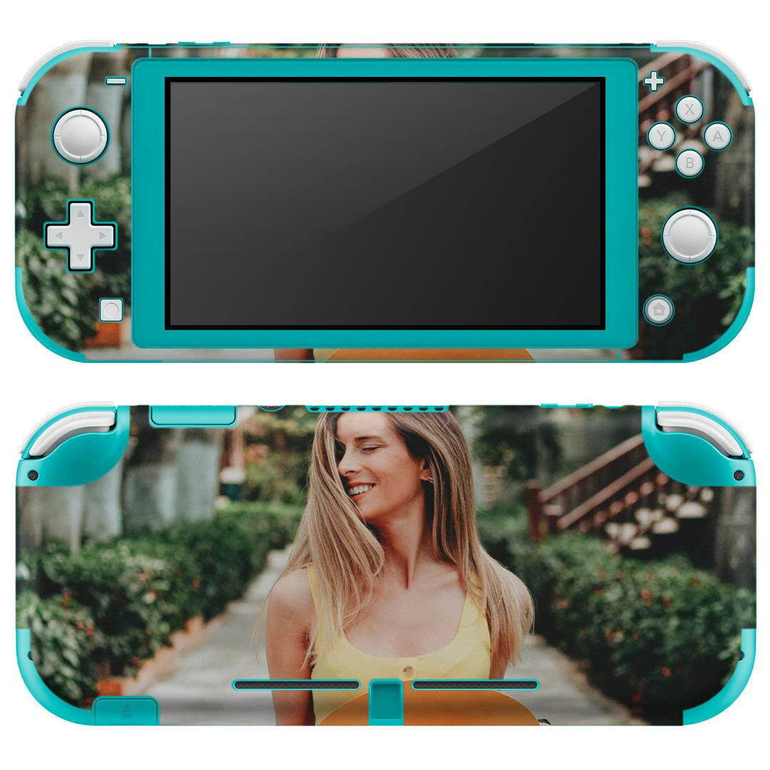 igsticker Nintendo Switch Lite 専用 デザインスキンシール 全面 ニンテンドー スイッチ ライト 専用 ゲーム機 カバー アクセサリー フィルム ステッカー エアフリー 023266 人物　風景　写真