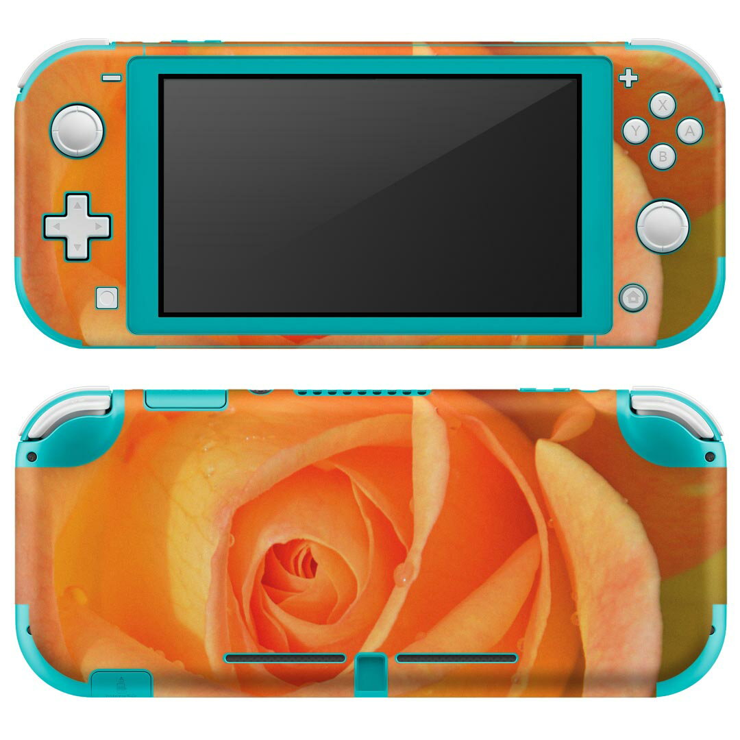 igsticker Nintendo Switch Lite 専用 デザインスキンシール 全面 ニンテンドー スイッチ ライト 専用 ゲーム機 カバー アクセサリー フィルム ステッカー エアフリー 023307 花　フラワー　写真
