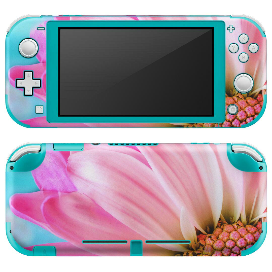 製品名 Nintendo Switch Lite専用 デザインスキンシール セット内容 Nintendo Switch Lite本体用スキンシール（裏表）各1枚 ※液晶側シールは2パーツに分かれていますニンテンドースイッチライト専用です。据え置き機のSwitch本体やJoyコンには対応していません。 商品特徴 3M社製の再剥離性シートを素材に採用し、細かな位置調整がしやすく貼り直しが容易です。また、エアフリーでもありますので気泡が簡単に逃げるので、キレイに貼ることができます。専用の業務プリンターを使い、商品画像と遜色のない美しい印刷仕上がり。 注意事項 画像はサンプルですので、ご覧の環境によっては多少色味に違いを感じる場合がございます。 イメージと違った、モニターと色味が異なるという理由での交換や返金はご対応出来かねます。スキンシールのみの販売で、ニンテンドースイッチ本体などは付属しません。シワができた場合、ドライヤーなどで軽く温め、外側に向けてシワを伸ばすように貼ってください。初回貼付時の位置調整や貼り直しは可能ですが、しっかりと押し付けて接着させた後の再剥離、再利用は保証しておりません。また接着部に油分や汚れが付着しますと角の部分は剥がれやすくなりますので、貼付時はあまり触れないようにご注意ください。無地のセミグロスシートにデザインをプリントした商品で、デコなどの加工はございません。 凹凸や光沢があるように見えたり布地や金属を素材にしたように見える商品もありますが、デザインの図版によるものです。印刷時に微妙な画像のズレが生じる場合がございます。ご注文後に1点1点制作する受注生産品の為、不良品以外のご返品や交換は固くお断りします。 商品発送 完全受注生産のハンドメイド商品となりますので、既製品と比べて発送までお時間を頂いています。 基本的に決済確認後2?3営業日、最大で10営業日での発送となります。繁忙期や休業日明けの場合はさらに時間がかかる場合があります。 その際には別途メールにてご連絡致します。メール便の場合、発送日から到着までに2?4日ほどかかる場合が多く、紛失などの保障もご対応できかねます。あらかじめご了承下さい。