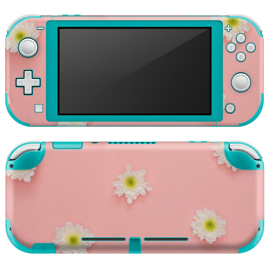 igsticker Nintendo Switch Lite 専用 デザインスキンシール 全面 ニンテンドー スイッチ ライト 専用 ゲーム機 カバー アクセサリー フィルム ステッカー エアフリー 023346 花 フラワー 写真