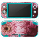 igsticker Nintendo Switch Lite 専用 デザインスキンシール 全面 ニンテンドー スイッチ ライト 専用 ゲーム機 カバー アクセサリー フィルム ステッカー エアフリー 023386 花 フラワー 写真(2)