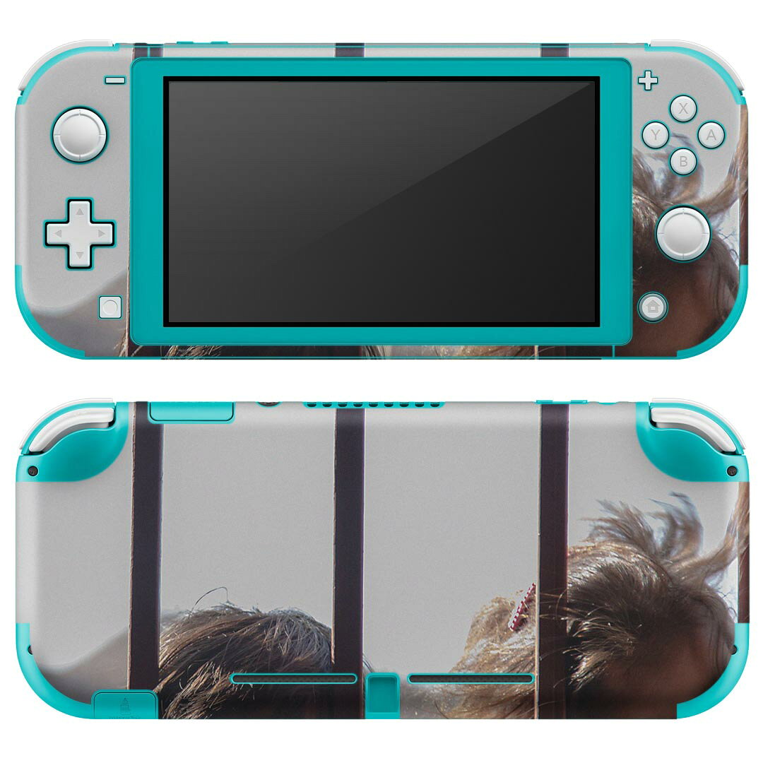 igsticker Nintendo Switch Lite 専用 デザインスキンシール 全面 ニンテンドー スイッチ ライト 専用 ゲーム機 カバー アクセサリー フィルム ステッカー エアフリー 023481 こども　写真　人物