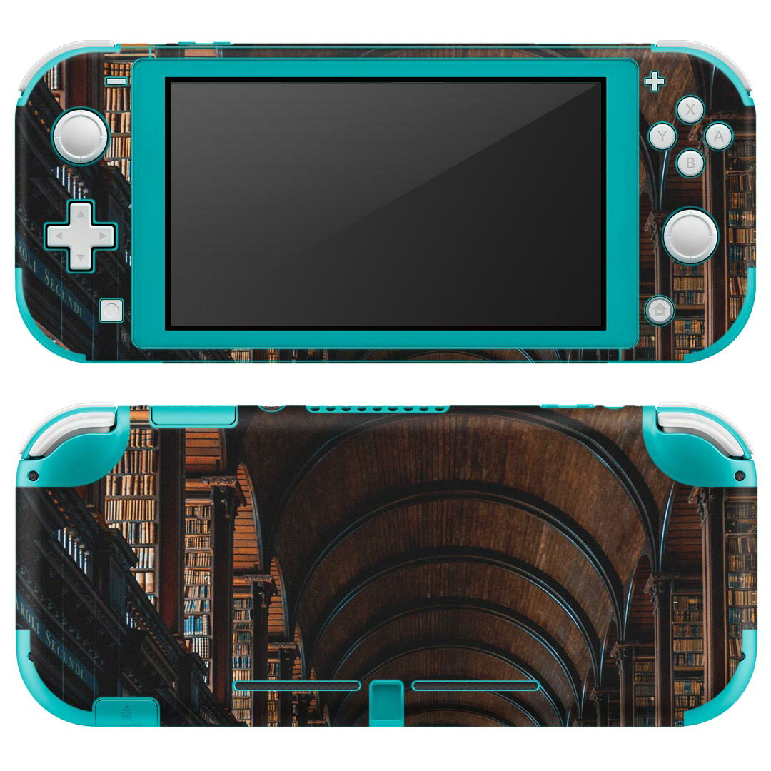 製品名 Nintendo Switch Lite専用 デザインスキンシール セット内容 Nintendo Switch Lite本体用スキンシール（裏表）各1枚 ※液晶側シールは2パーツに分かれていますニンテンドースイッチライト専用です。据え置き機のSwitch本体やJoyコンには対応していません。 商品特徴 3M社製の再剥離性シートを素材に採用し、細かな位置調整がしやすく貼り直しが容易です。また、エアフリーでもありますので気泡が簡単に逃げるので、キレイに貼ることができます。専用の業務プリンターを使い、商品画像と遜色のない美しい印刷仕上がり。 注意事項 画像はサンプルですので、ご覧の環境によっては多少色味に違いを感じる場合がございます。 イメージと違った、モニターと色味が異なるという理由での交換や返金はご対応出来かねます。スキンシールのみの販売で、ニンテンドースイッチ本体などは付属しません。シワができた場合、ドライヤーなどで軽く温め、外側に向けてシワを伸ばすように貼ってください。初回貼付時の位置調整や貼り直しは可能ですが、しっかりと押し付けて接着させた後の再剥離、再利用は保証しておりません。また接着部に油分や汚れが付着しますと角の部分は剥がれやすくなりますので、貼付時はあまり触れないようにご注意ください。無地のセミグロスシートにデザインをプリントした商品で、デコなどの加工はございません。 凹凸や光沢があるように見えたり布地や金属を素材にしたように見える商品もありますが、デザインの図版によるものです。印刷時に微妙な画像のズレが生じる場合がございます。ご注文後に1点1点制作する受注生産品の為、不良品以外のご返品や交換は固くお断りします。 商品発送 完全受注生産のハンドメイド商品となりますので、既製品と比べて発送までお時間を頂いています。 基本的に決済確認後2?3営業日、最大で10営業日での発送となります。繁忙期や休業日明けの場合はさらに時間がかかる場合があります。 その際には別途メールにてご連絡致します。メール便の場合、発送日から到着までに2?4日ほどかかる場合が多く、紛失などの保障もご対応できかねます。あらかじめご了承下さい。