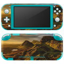 igsticker Nintendo Switch Lite 専用 デザインスキンシール 全面 ニンテンドー スイッチ ライト 専用 ゲーム機 カバー アクセサリー フィルム ステッカー エアフリー 023594 景色 写真 山(2)