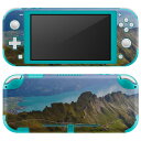 igsticker Nintendo Switch Lite 専用 デザインスキンシール 全面 ニンテンドー スイッチ ライト 専用 ゲーム機 カバー アクセサリー フィルム ステッカー エアフリー 023595 景色 写真 山(2)