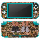 igsticker Nintendo Switch Lite 専用 デザインスキンシール 全面 ニンテンドー スイッチ ライト 専用 ゲーム機 カバー アクセサリー フィルム ステッカー エアフリー 023644 秋 カップル 紅葉