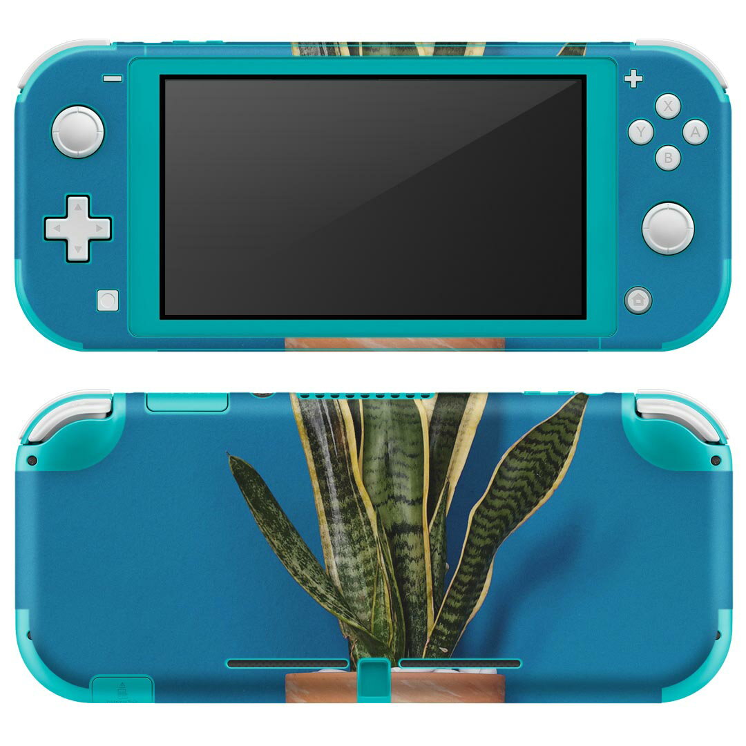 igsticker Nintendo Switch Lite 専用 デザインスキンシール 全面 ニンテンドー スイッチ ライト 専用 ゲーム機 カバー アクセサリー フィルム ステッカー エアフリー 023685 植物　植木