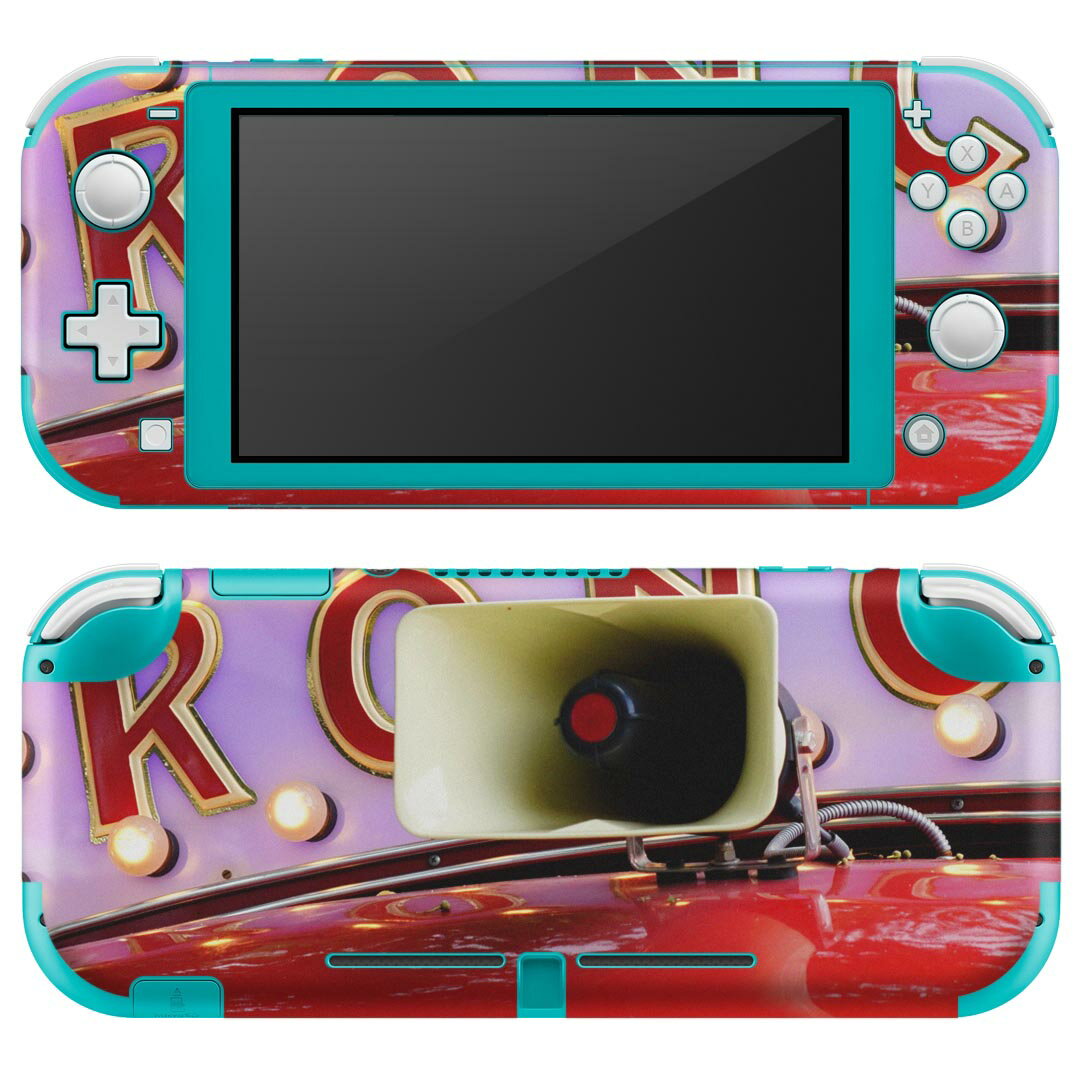 igsticker Nintendo Switch Lite 専用 デザインスキンシール 全面 ニンテンドー スイッチ ライト 専用 ゲーム機 カバー アクセサリー フィルム ステッカー エアフリー 023701 写真　文字