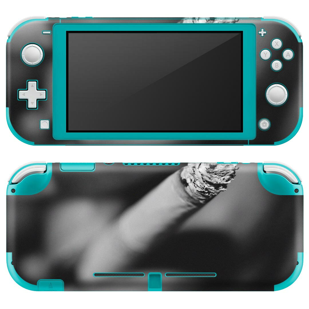 igsticker Nintendo Switch Lite 専用 デザインスキンシール 全面 ニンテンドー スイッチ ライト 専用 ゲーム機 カバー アクセサリー フィルム ステッカー エアフリー 023807 たばこ　写真
