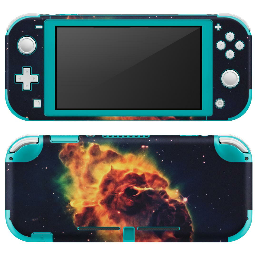 igsticker Nintendo Switch Lite 専用 デザインスキンシール 全面 ニンテンドー スイッチ ライト 専用 ゲーム機 カバー アクセサリー フィルム ステッカー エアフリー 023815 宇宙　惑星