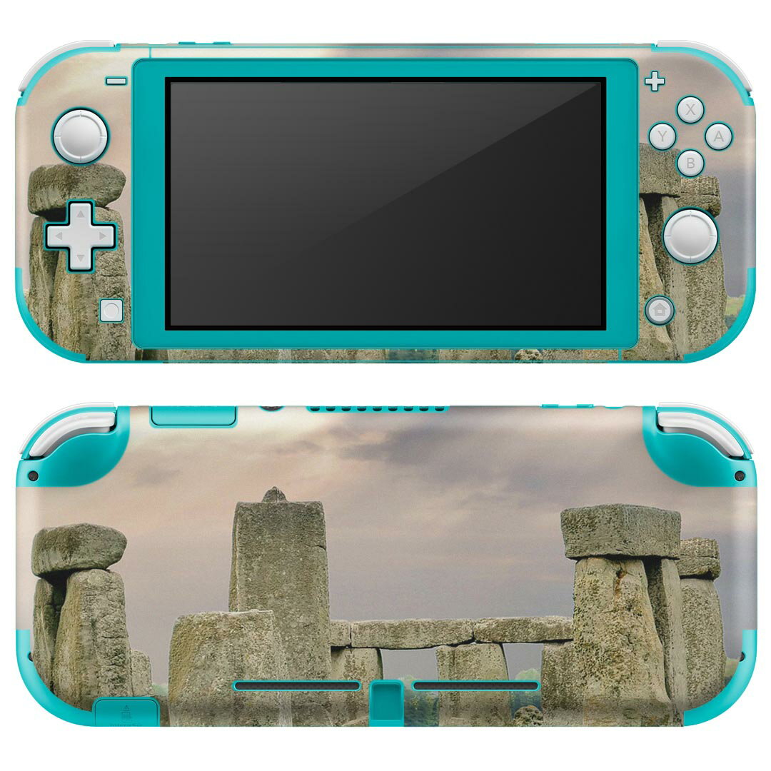 igsticker Nintendo Switch Lite 専用 デザインスキンシール 全面 ニンテンドー スイッチ ライト 専用 ゲーム機 カバー アクセサリー フィルム ステッカー エアフリー 023837 建造物 景色