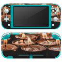 igsticker Nintendo Switch Lite 専用 デザインスキンシール 全面 ニンテンドー スイッチ ライト 専用 ゲーム機 カバー アクセサリー フィルム ステッカー エアフリー 023873 キャンドル ろうそく