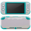 igsticker Nintendo Switch Lite 専用 デザインスキンシール 全面 ニンテンドー スイッチ ライト 専用 ゲーム機 カバー アクセサリー フィルム ステッカー エアフリー 023893 パステルカラー ペーパー風(2)