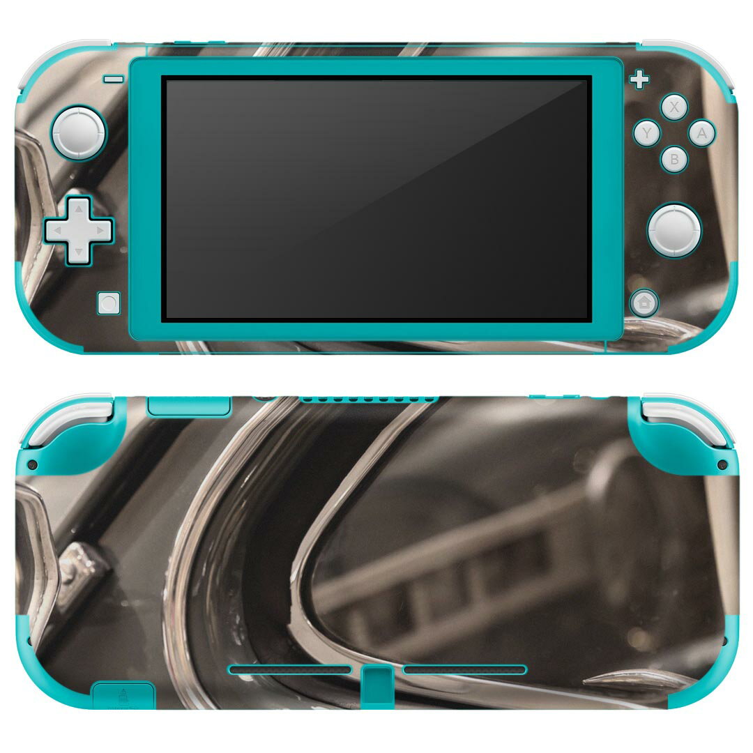 igsticker Nintendo Switch Lite 専用 デザインスキンシール 全面 ニンテンドー スイッチ ライト 専用 ゲーム機 カバー アクセサリー フィルム ステッカー エアフリー 023939 車 セピア