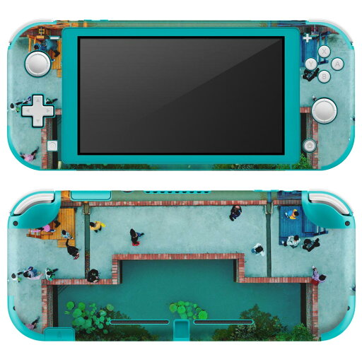 igsticker Nintendo Switch Lite 専用 デザインスキンシール 全面 ニンテンドー スイッチ ライト 専用 ゲーム機 カバー アクセサリー フィルム ステッカー エアフリー 023956 風景 写真