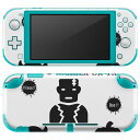 igsticker Nintendo Switch Lite 専用 デザインスキンシール 全面 ニンテンドー スイッチ ライト 専用 ゲーム機 カバー アクセサリー フィルム ステッカー エアフリー 026113 ハロウィン ユニーク おばけ Halloween