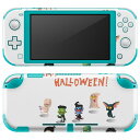 igsticker Nintendo Switch Lite 専用 デザインスキンシール 全面 ニンテンドー スイッチ ライト 専用 ゲーム機 カバー アクセサリー フィルム ステッカー エアフリー 026115 ハロウィン かわいい キャラクター Halloween
