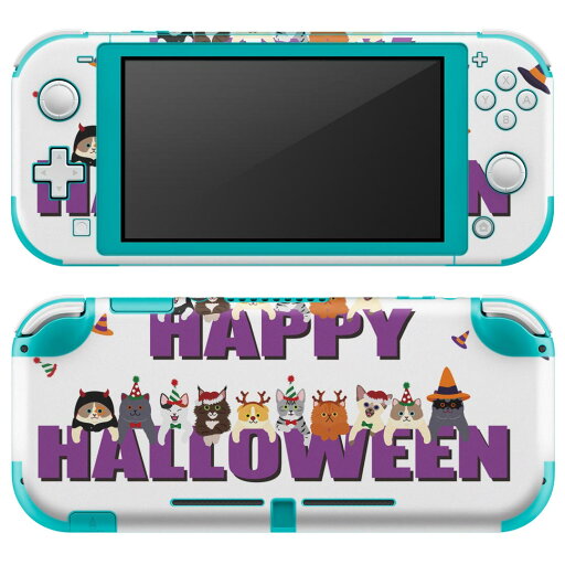 igsticker Nintendo Switch Lite 専用 デザインスキンシール 全面 ニンテンドー スイッチ ライト 専用 ゲーム機 カバー アクセサリー フィルム ステッカー エアフリー 026117 ハロウィン 猫 cat igsticker Nintendo Switch Lite 専用 デザインスキンシール 全面 ニンテンドー スイッチ ライト 専用 ゲーム機 カバー アクセサリー フィルム ステッカー エアフリー 026117 ハロウィン 猫 cat