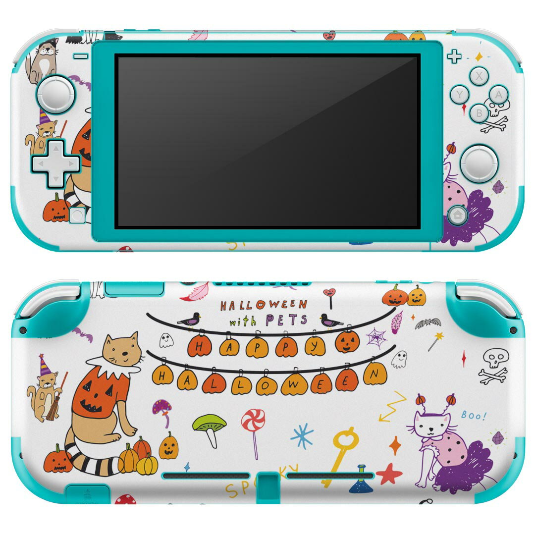 igsticker Nintendo Switch Lite 専用 デザインスキンシール 全面 ニン ...