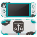 igsticker Nintendo Switch Lite 専用 デザインスキンシール 全面 ニンテンドー スイッチ ライト 専用 ゲーム機 カバー アクセサリー フィルム ステッカー エアフリー 026124 ハロウィン スカル 骸骨 Halloween
