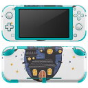 igsticker Nintendo Switch Lite 専用 デザインスキンシール 全面 ニンテンドー スイッチ ライト 専用 ゲーム機 カバー アクセサリー フィルム ステッカー エアフリー 026125 ハロウィン 屋敷 かわいい Halloween