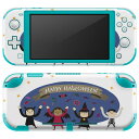 igsticker Nintendo Switch Lite 専用 デザインスキンシール 全面 ニンテンドー スイッチ ライト 専用 ゲーム機 カバー アクセサリー フィルム ステッカー エアフリー 026126 ハロウィン 子供 kids Halloween