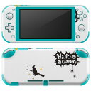 igsticker Nintendo Switch Lite 専用 デザインスキンシール 全面 ニンテンドー スイッチ ライト 専用 ゲーム機 カバー アクセサリー フィルム ステッカー エアフリー 026135 ハロウィン 魔女 月 Halloween