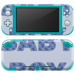 igsticker Nintendo Switch Lite 専用 デザインスキンシール 全面 ニンテンドー スイッチ ライト 専用 ゲーム機 カバー アクセサリー フィルム ステッカー エアフリー 026153 赤ちゃん　男の子　BOY　文字